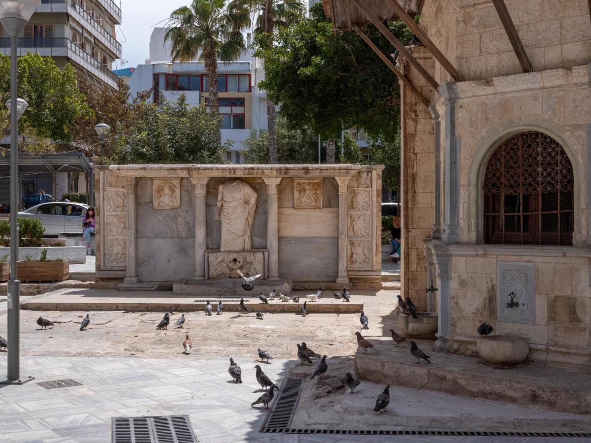 Electra Luxury Apartment At The Heraklion Center Bagian luar foto